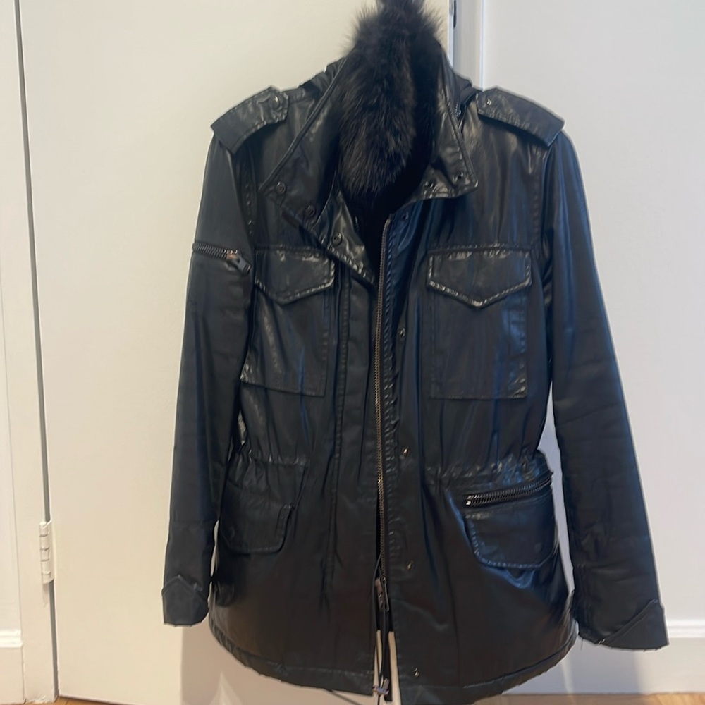Sam Coat with removable fur lining